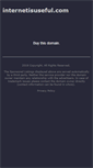 Mobile Screenshot of internetisuseful.com